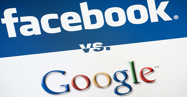 Guerre facebook vs google