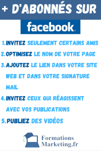Avoir plus de fans sur sa page facebook