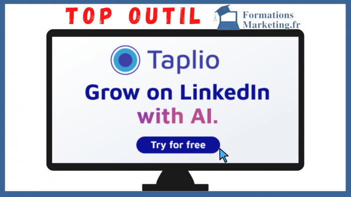 Developper sa visibilite sur Linkedin avec Taplio