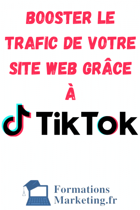Comment booster le trafic de votre site web grace a TikTok