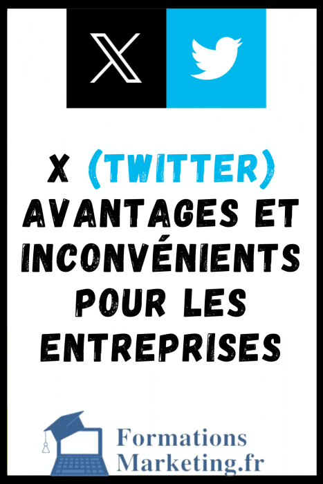 X (Twitter) avantages et inconvénients pour les entreprises