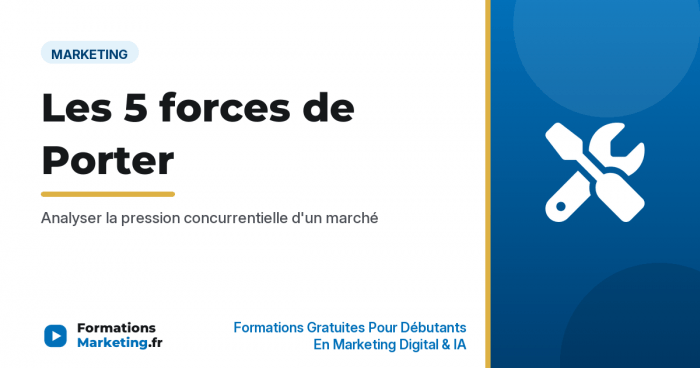 Les 5 forces de Porter, analyser la pression concurrentielle - formationsmarketing.fr