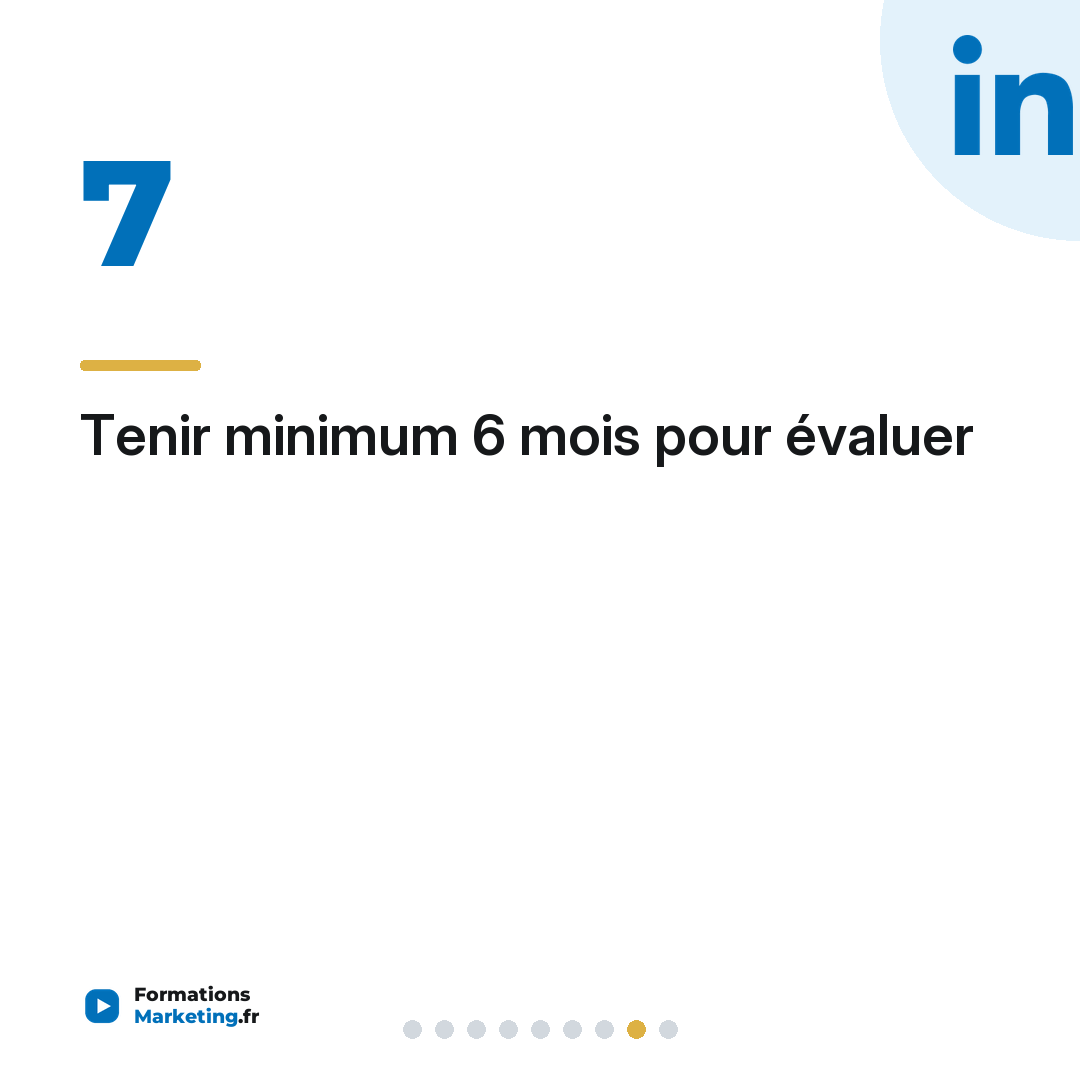 abonnes li carrousel 8 Tenir minimum 6 mois pour évaluer