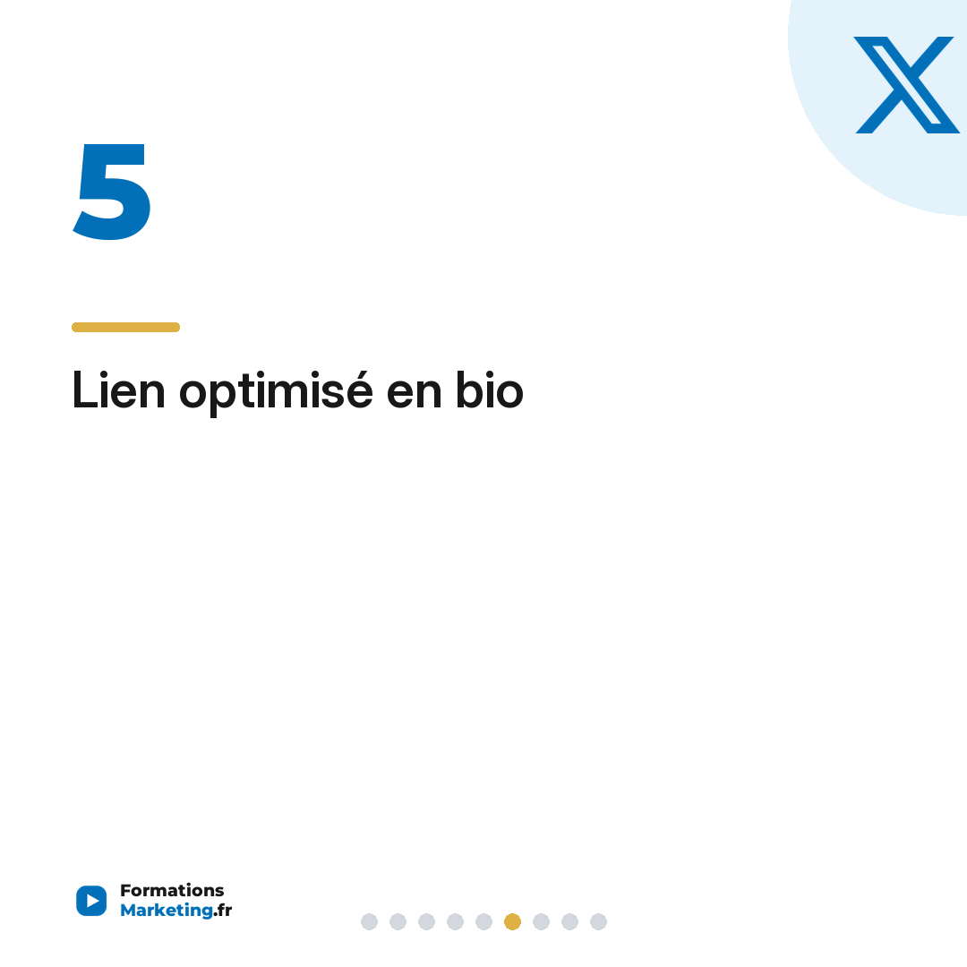 Lien optimisé en bio