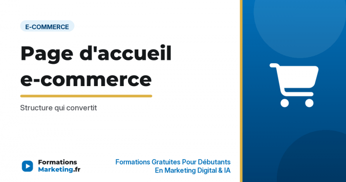 Page d'accueil e-commerce : Structure qui convertit - formationsmarketing.fr