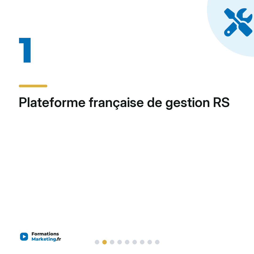 Plateforme française de gestion RS