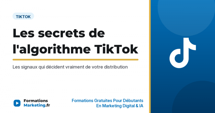 algorithme tiktok secrets vignette Les secrets pour maîtriser l'algorithme TikTok, signaux et paliers - formationsmarketing.fr