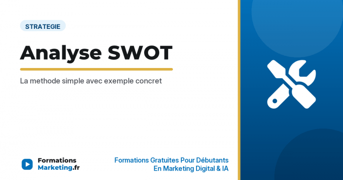 Analyse SWOT : la methode simple pour faire le point sur votre activite - formationsmarketing.fr