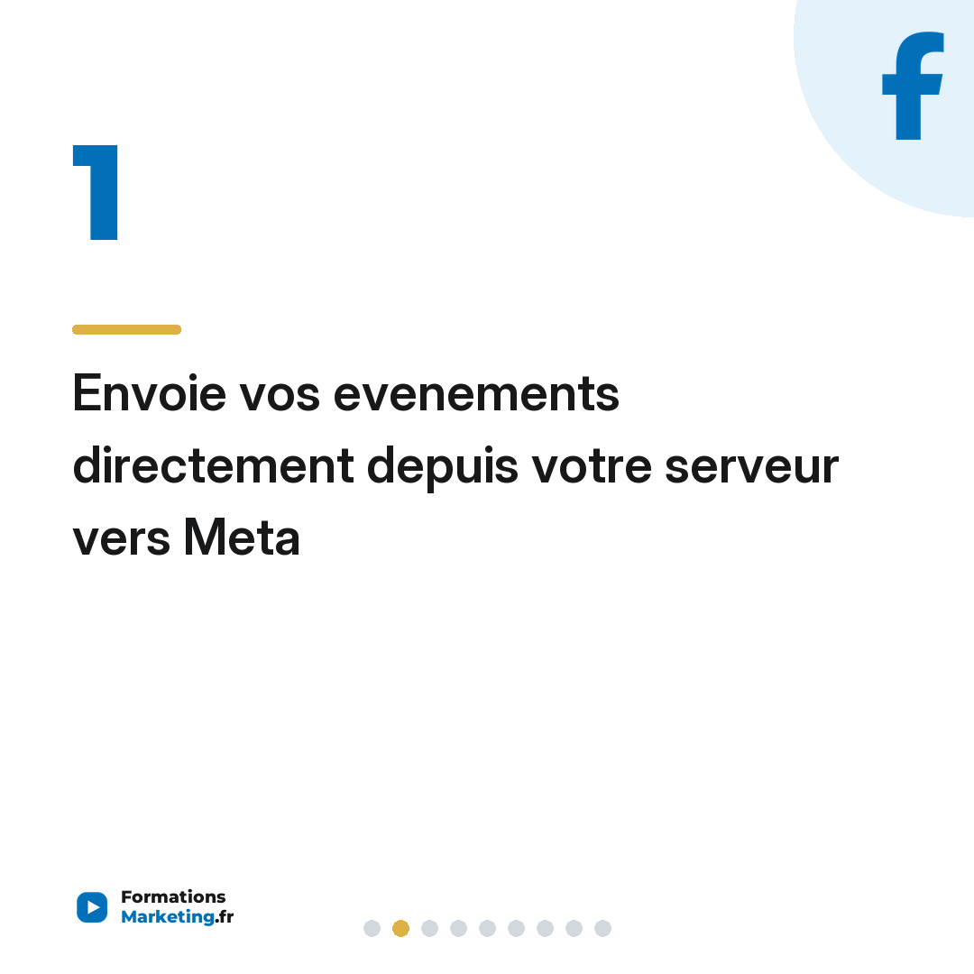 Envoie vos evenements directement depuis votre serveur vers Meta