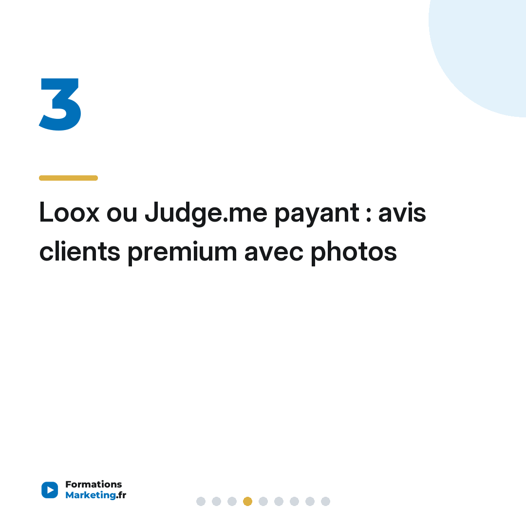 Loox ou Judge.me payant : avis clients premium avec photos