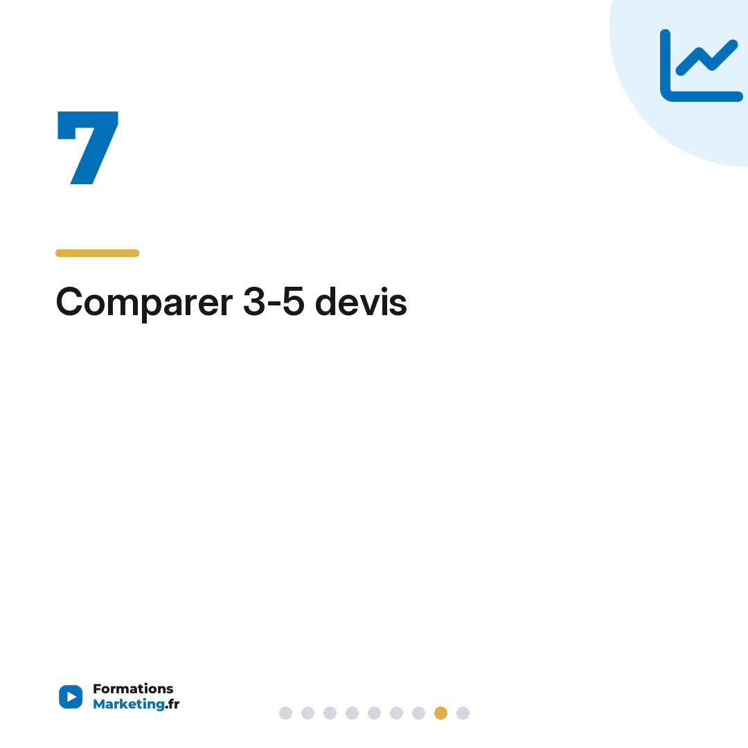 Comparer 3-5 devis