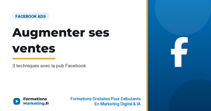 3 facons d'augmenter vos ventes avec la publicite Facebook - formationsmarketing.fr