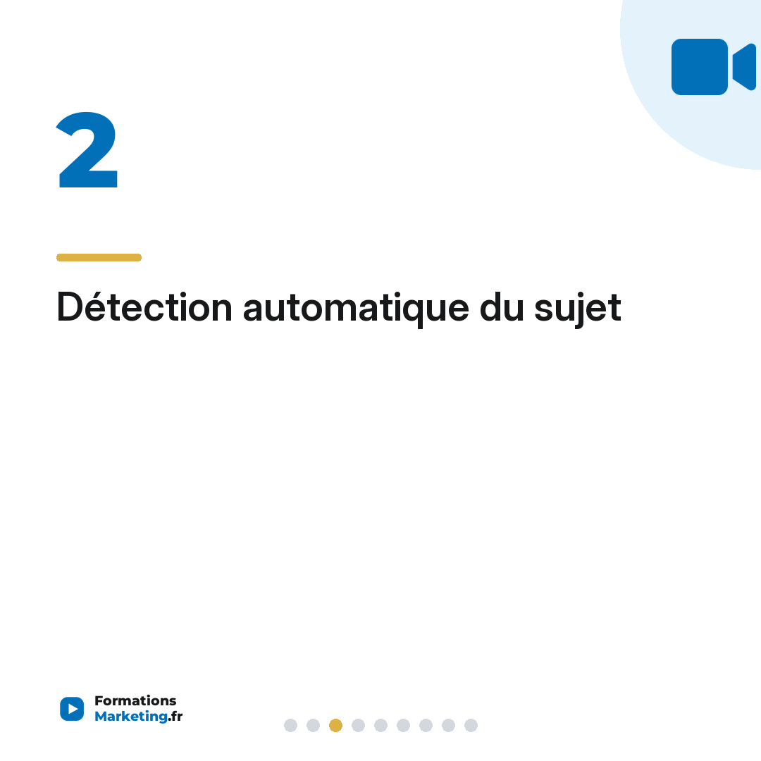 Détection automatique du sujet