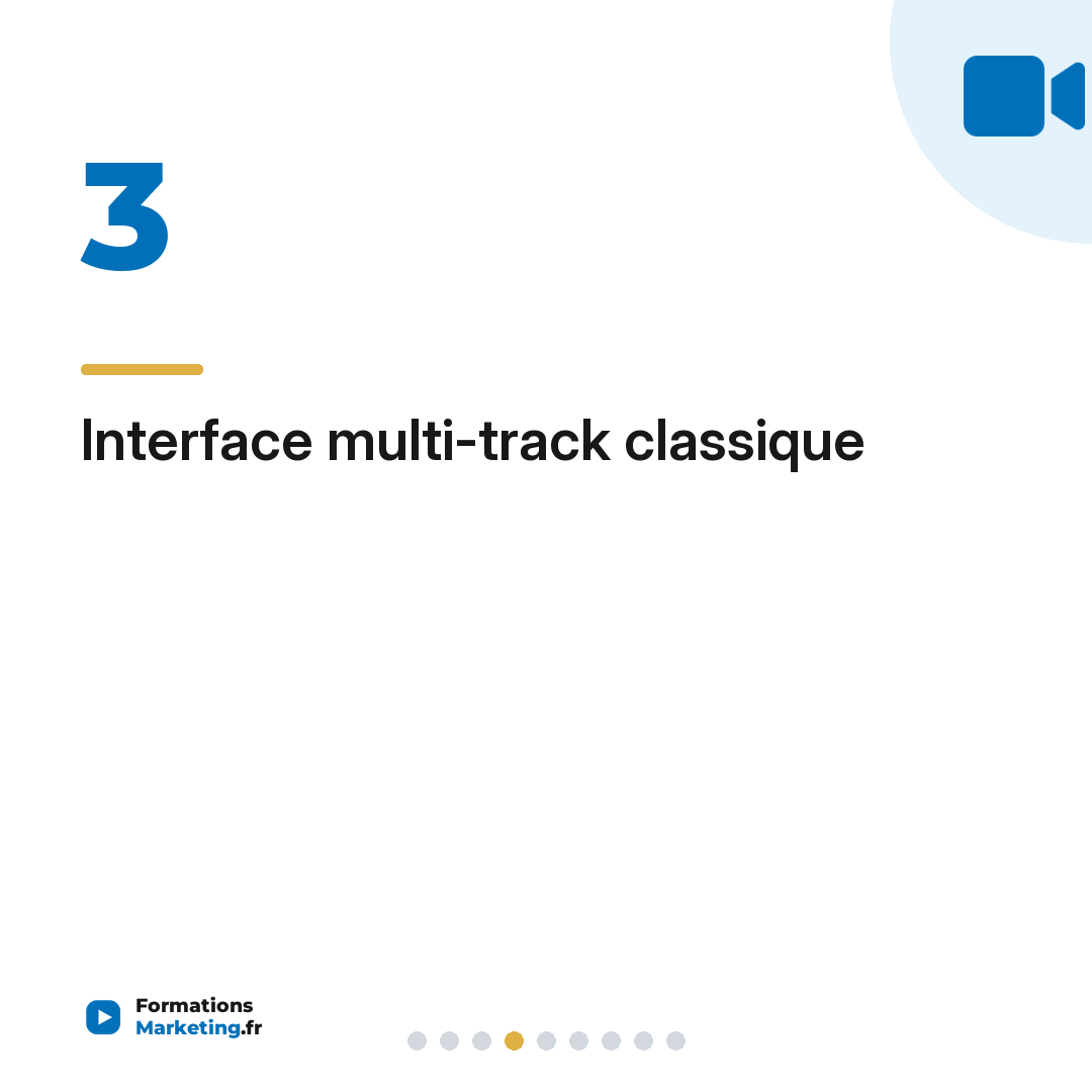 Interface multi-track classique