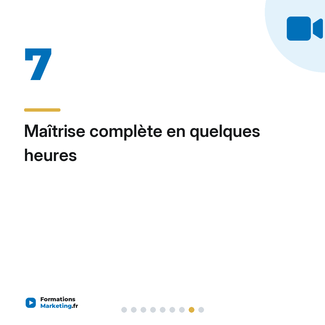 Maîtrise complète en quelques heures