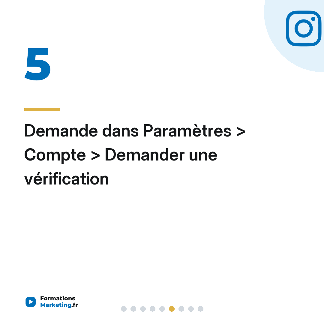 Comment etre certifie sur Instagram : badge bleu gratuit et Meta Verified