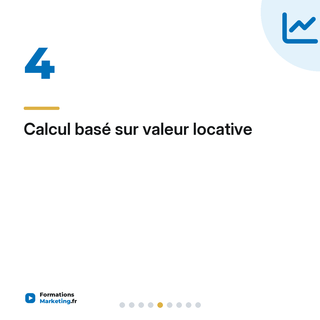 Calcul basé sur valeur locative