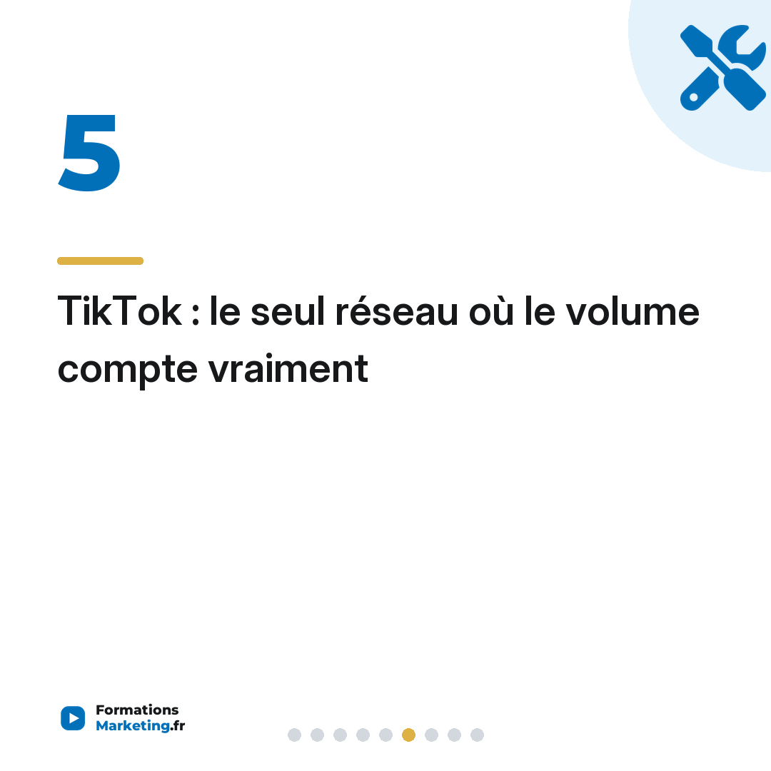 TikTok : le seul réseau où le volume compte vraiment