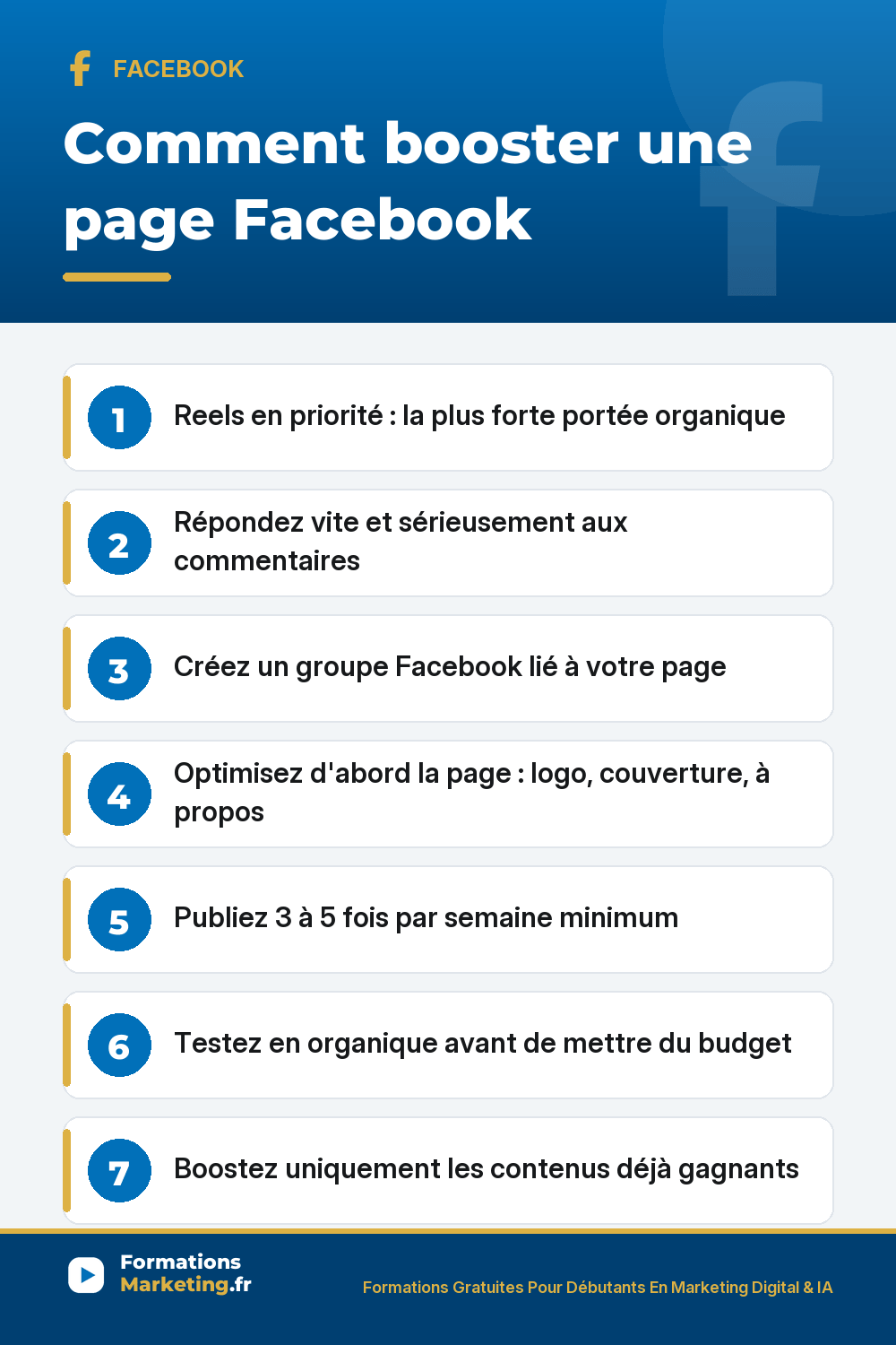 comment booster une page facebook pinterest Comment booster une page Facebook : Reels, commentaires, groupe, page optimisée, régularité, test organique, boost ciblé