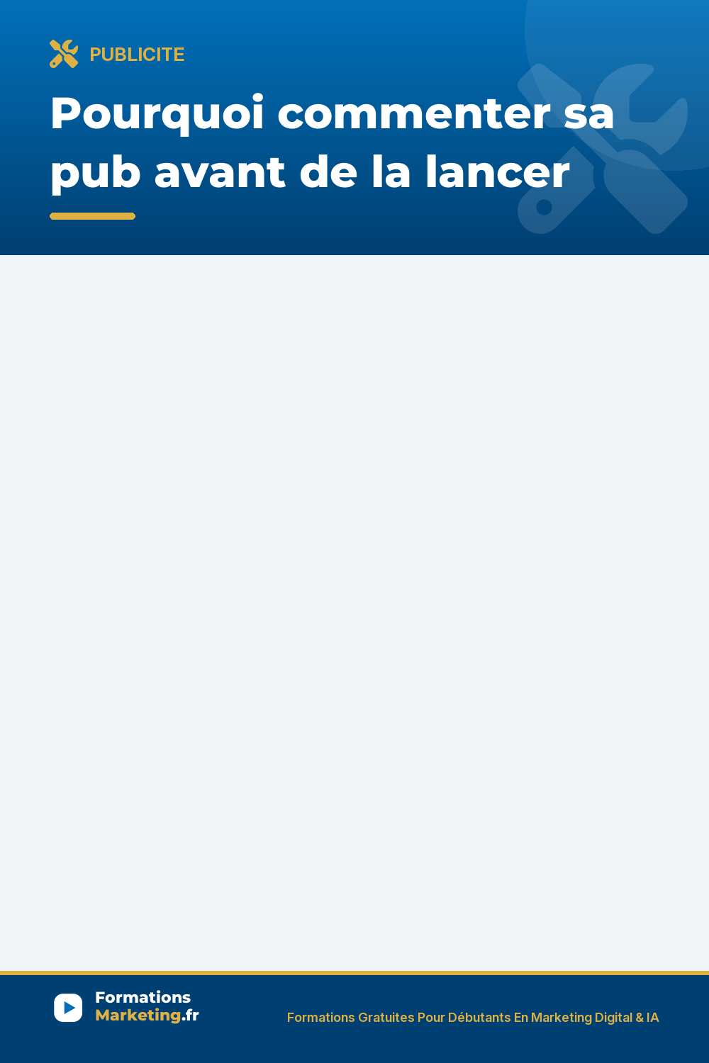 Pourquoi commenter sa pub avant de la lancer : publier en organique, laisser l'engagement s'accumuler, booster le post deja vivant