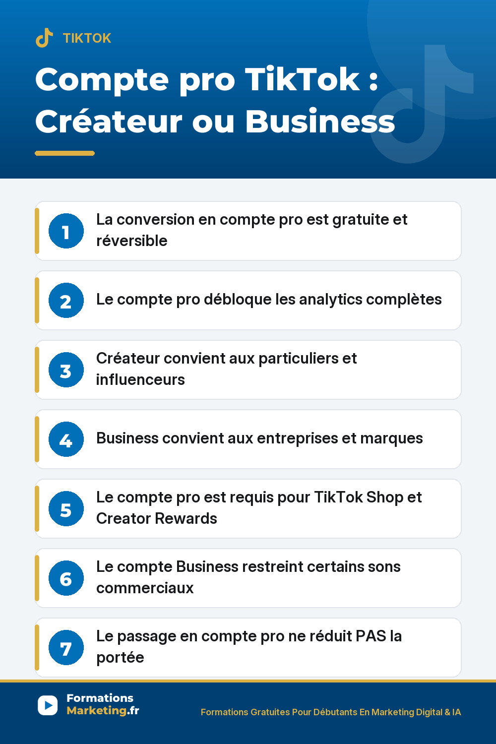 compte pro tiktok pinterest Compte pro TikTok Créateur ou Business : conversion gratuite et réversible en 2 minutes, analytics complètes, TikTok Shop et Creator Rewards, ne réduit pas la portée