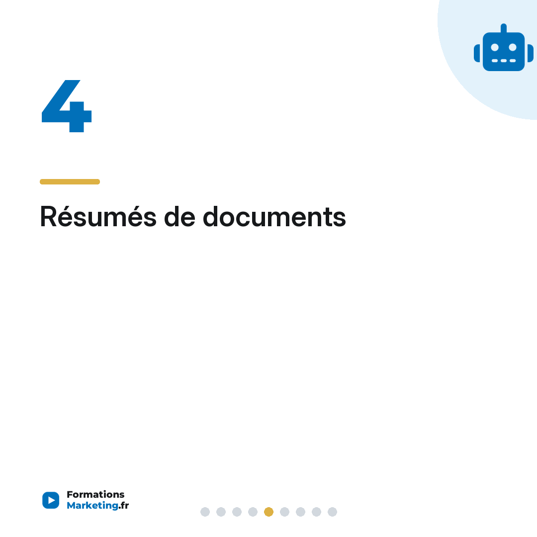 Résumés de documents