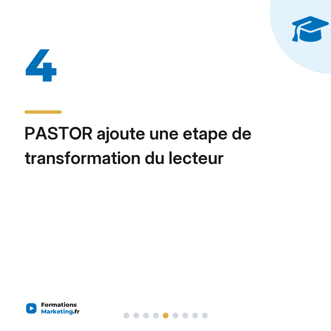 PASTOR ajoute une etape de transformation du lecteur