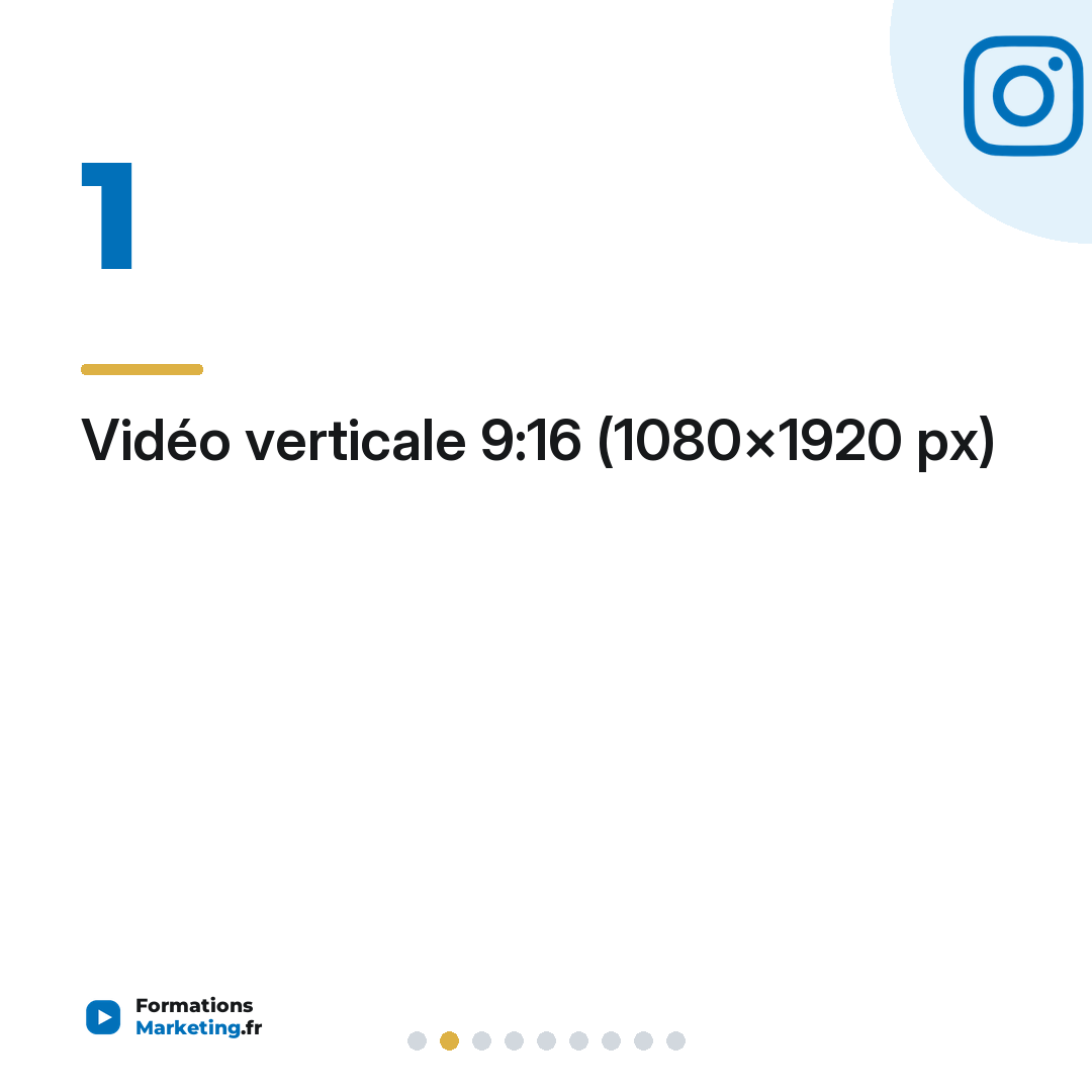 Vidéo verticale 9:16 (1080×1920 px)