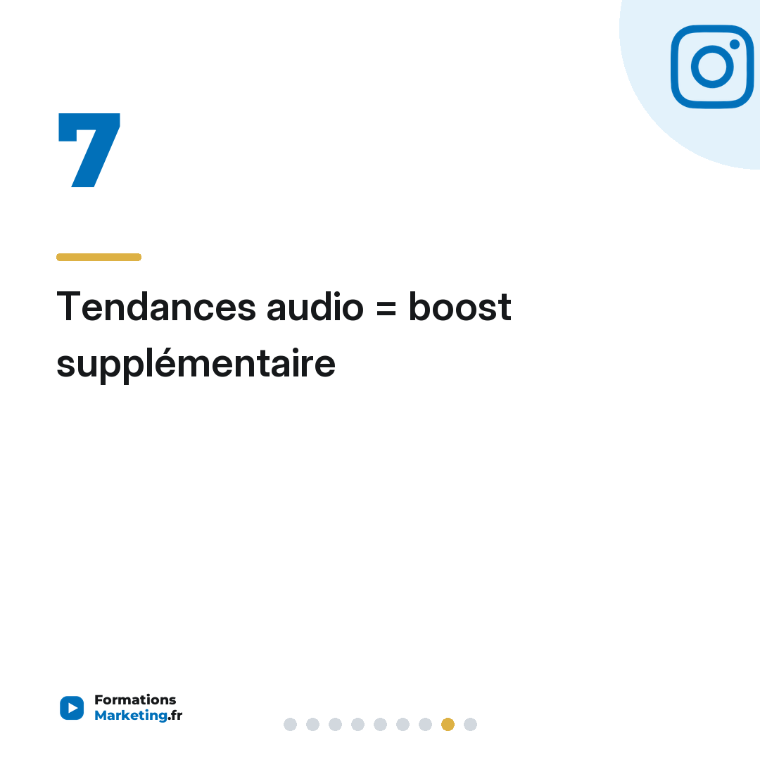 Tendances audio = boost supplémentaire