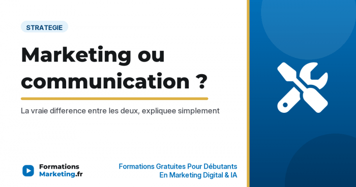Marketing et communication, quelle est la difference - formationsmarketing.fr