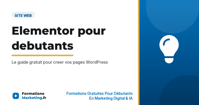 elementor guide debutant vignette Elementor le guide gratuit pour debuter sur WordPress - formationsmarketing.fr