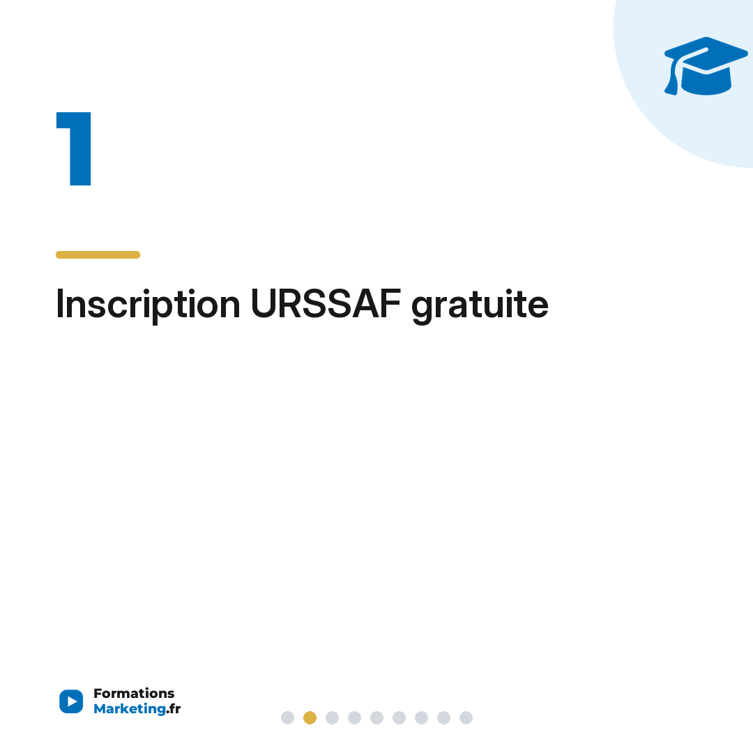 Inscription URSSAF gratuite