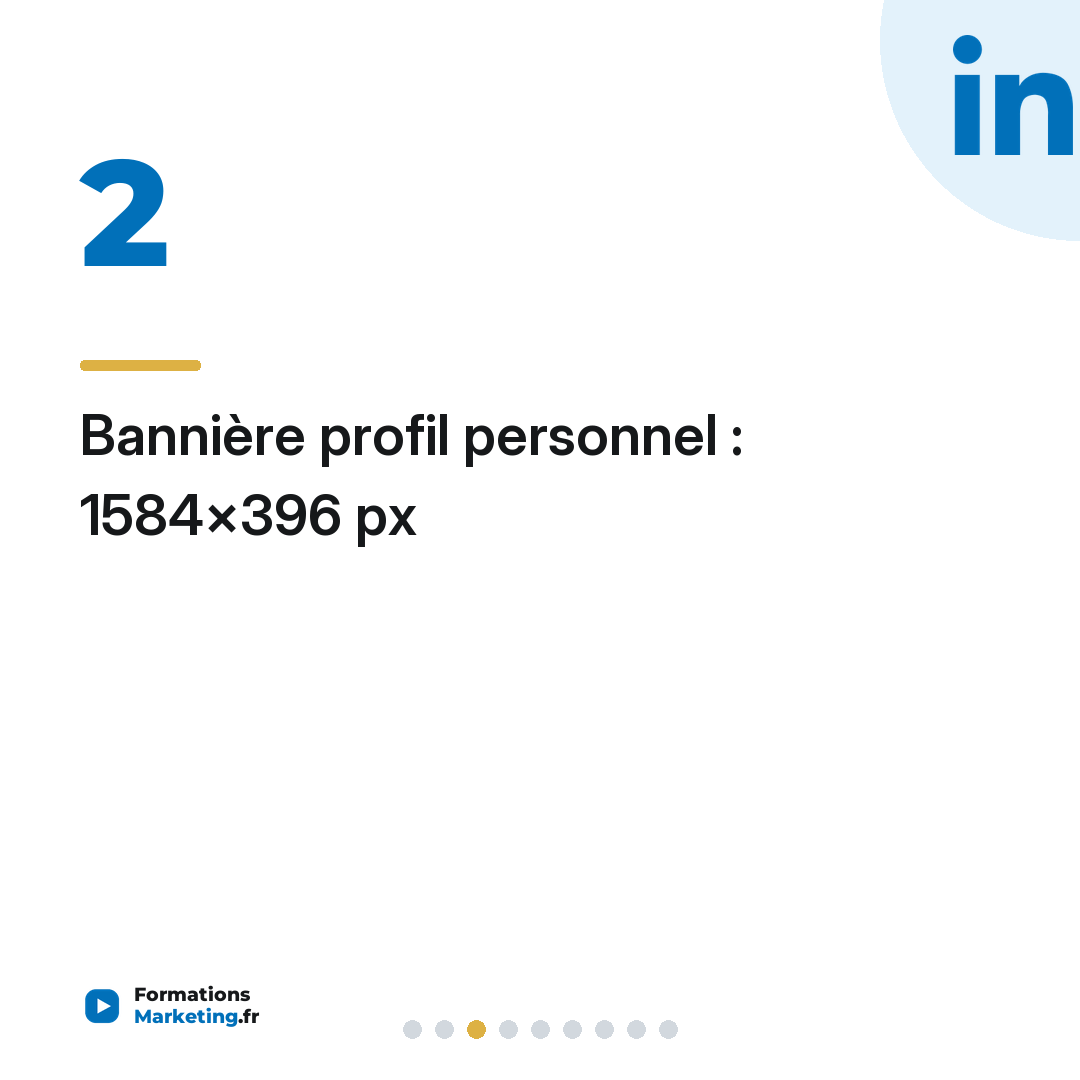 Bannière profil personnel : 1584×396 px