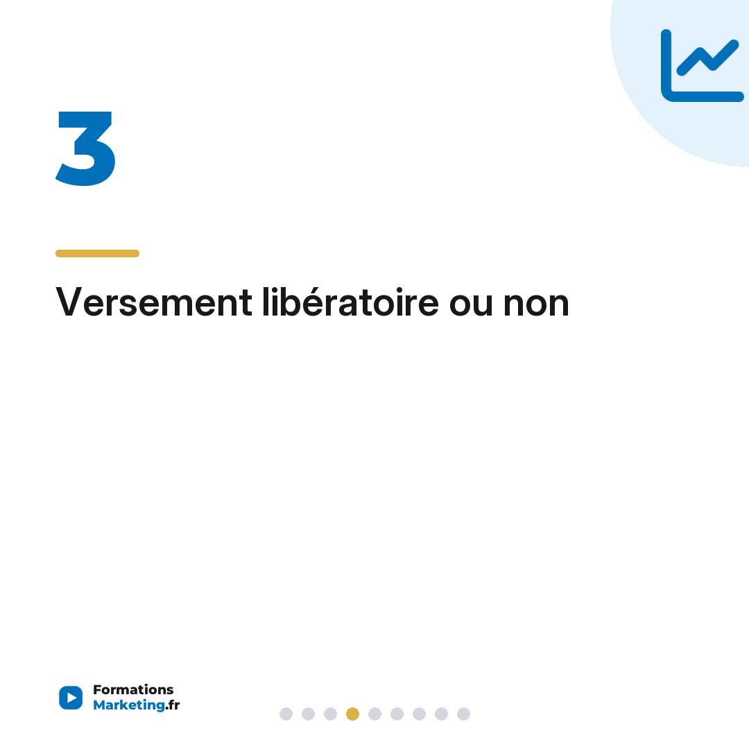 Versement libératoire ou non
