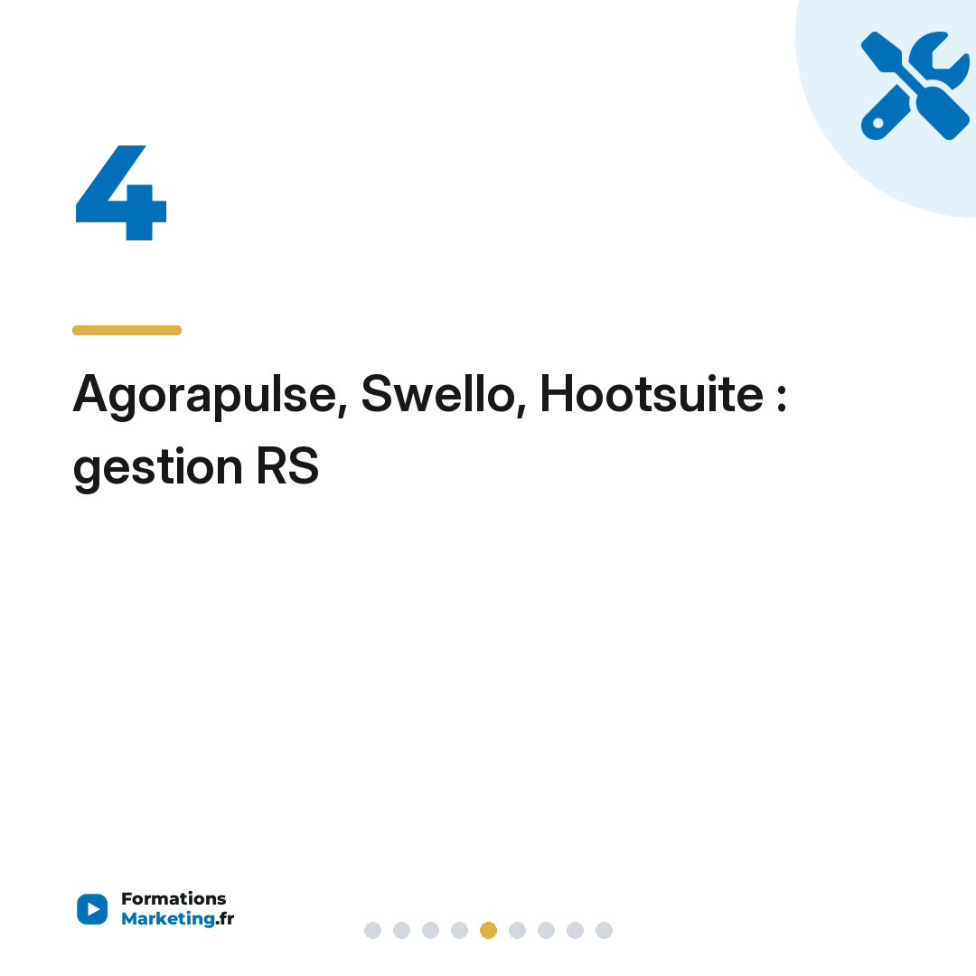 Agorapulse, Swello, Hootsuite : gestion RS