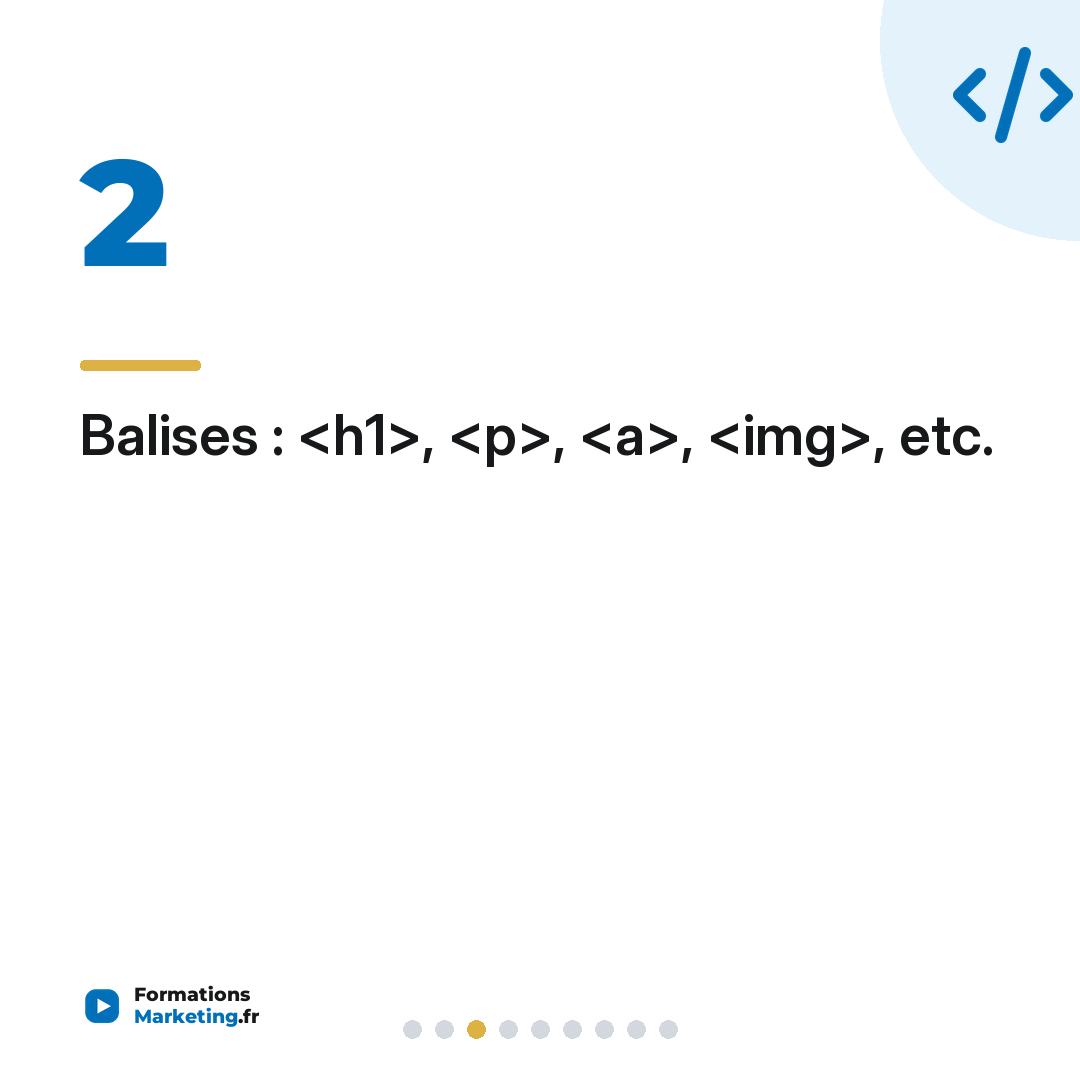 Code HTML : les bases a connaitre pour votre site web