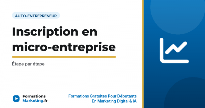Inscription en micro-entreprise : Étape par étape - formationsmarketing.fr