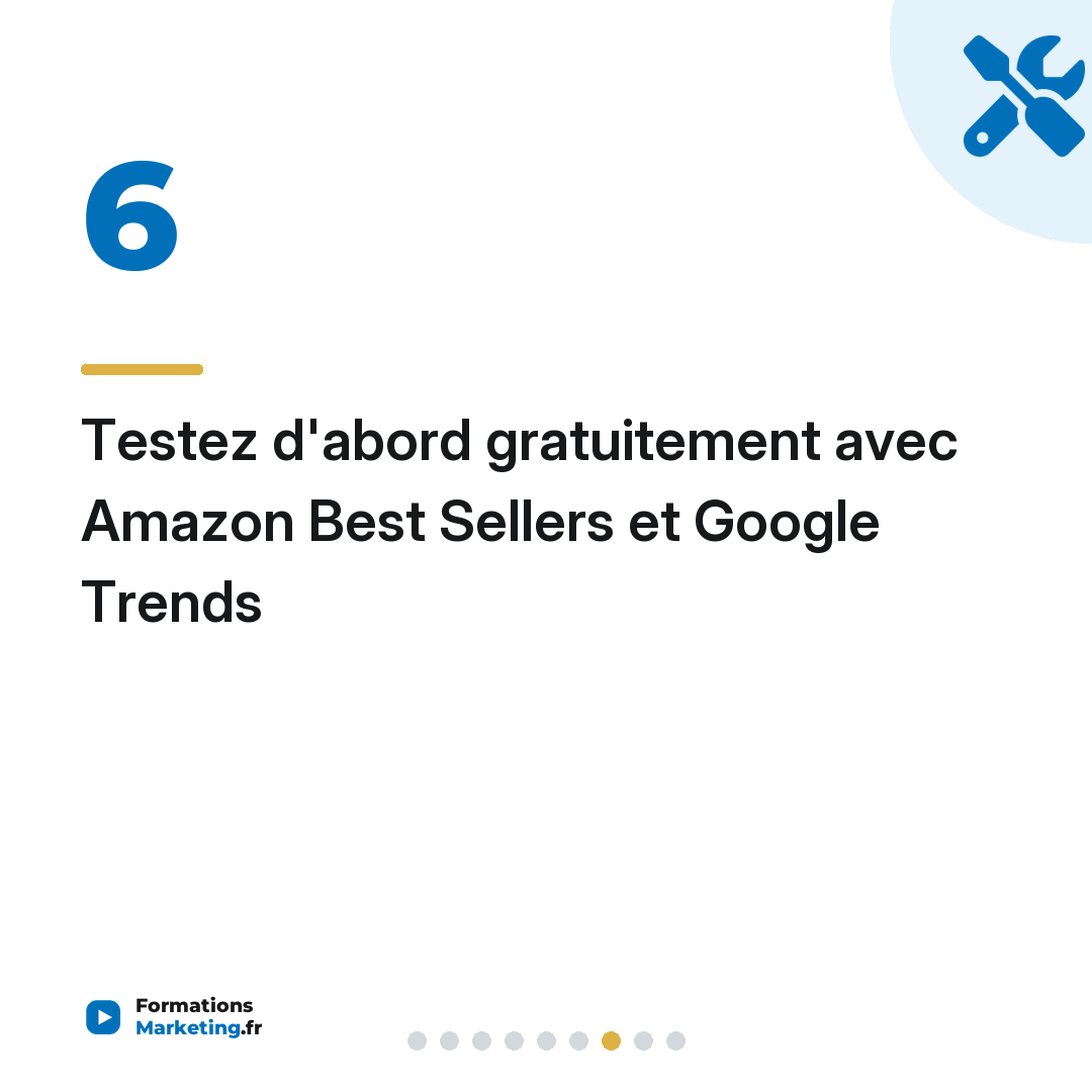 Testez d'abord gratuitement avec Amazon Best Sellers et Google Trends