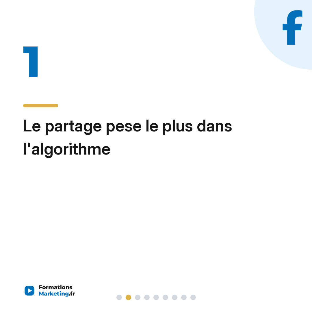 Le partage pese le plus dans l'algorithme