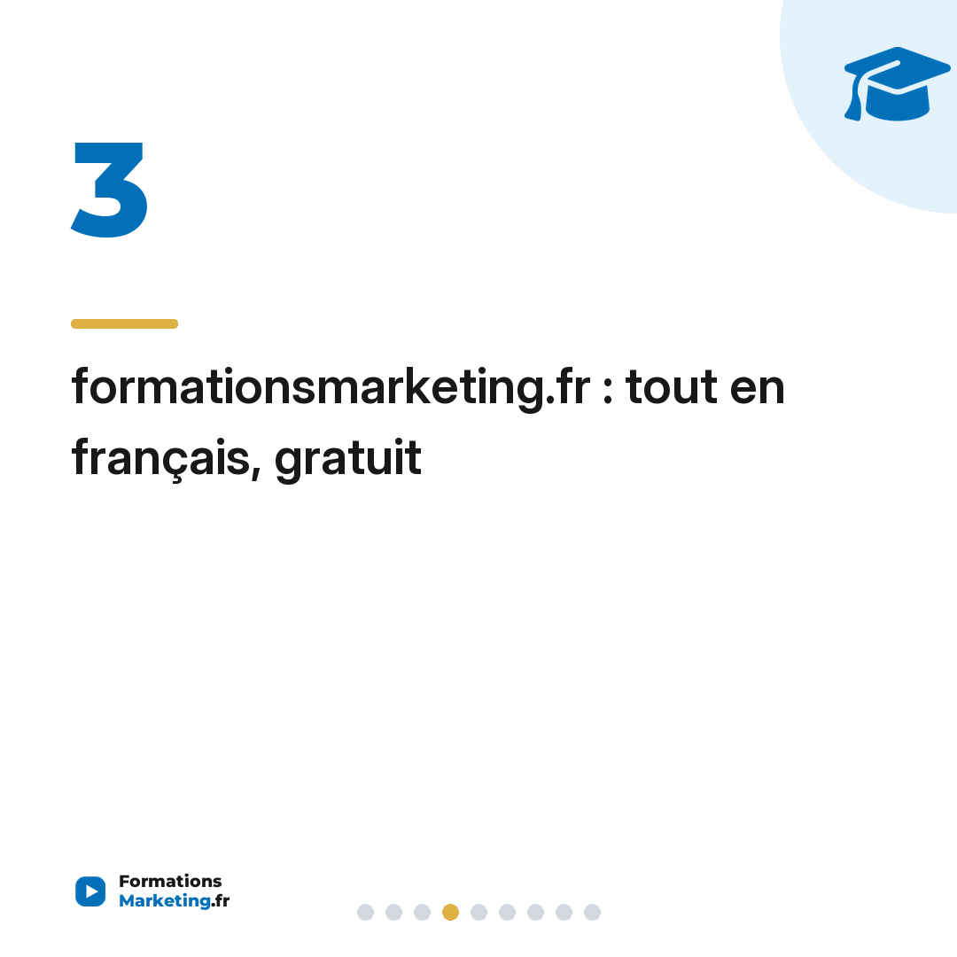 formationsmarketing.fr : tout en français, gratuit