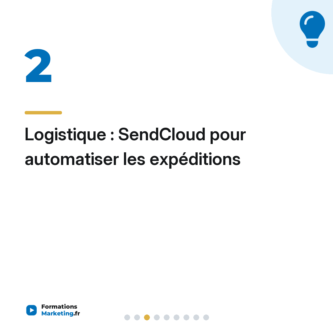 Logistique : SendCloud pour automatiser les expéditions