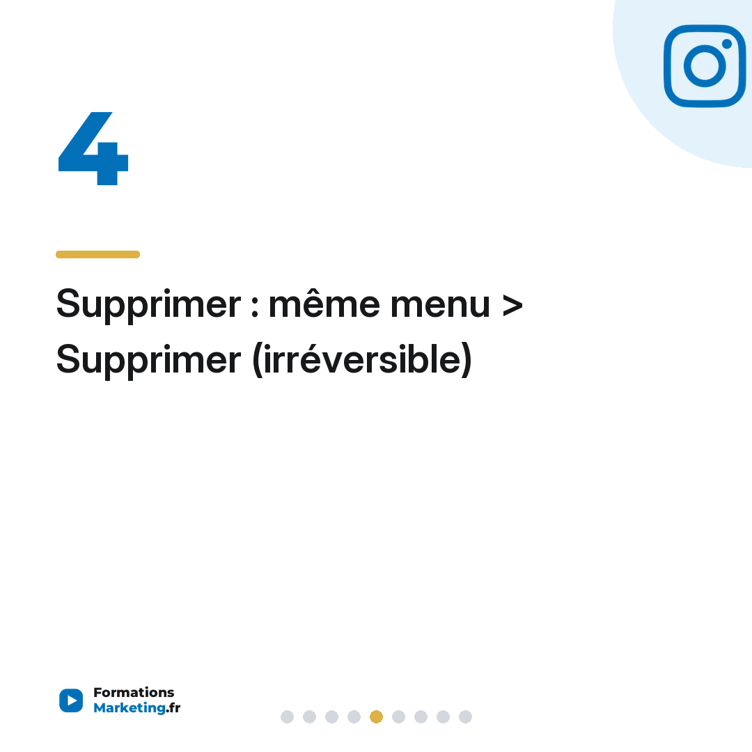 Comment Modifier, Supprimer ou Planifier une Publication Instagram