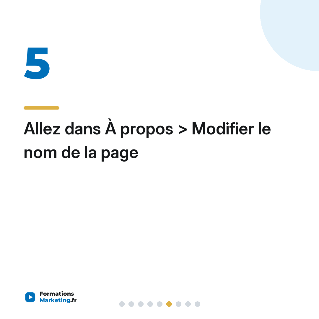 Comment modifier le nom de sa page Facebook (guide complet 2026)