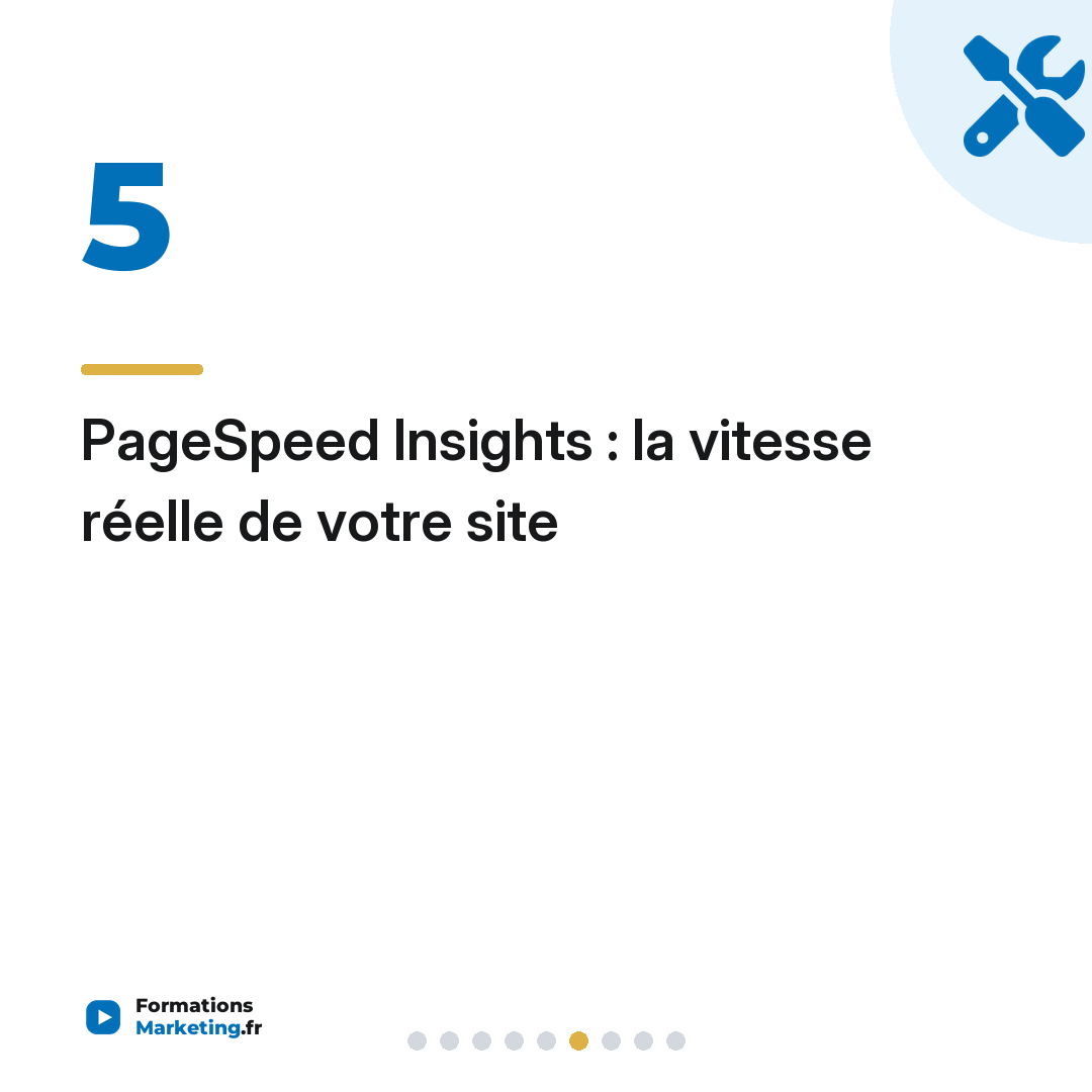 PageSpeed Insights : la vitesse réelle de votre site