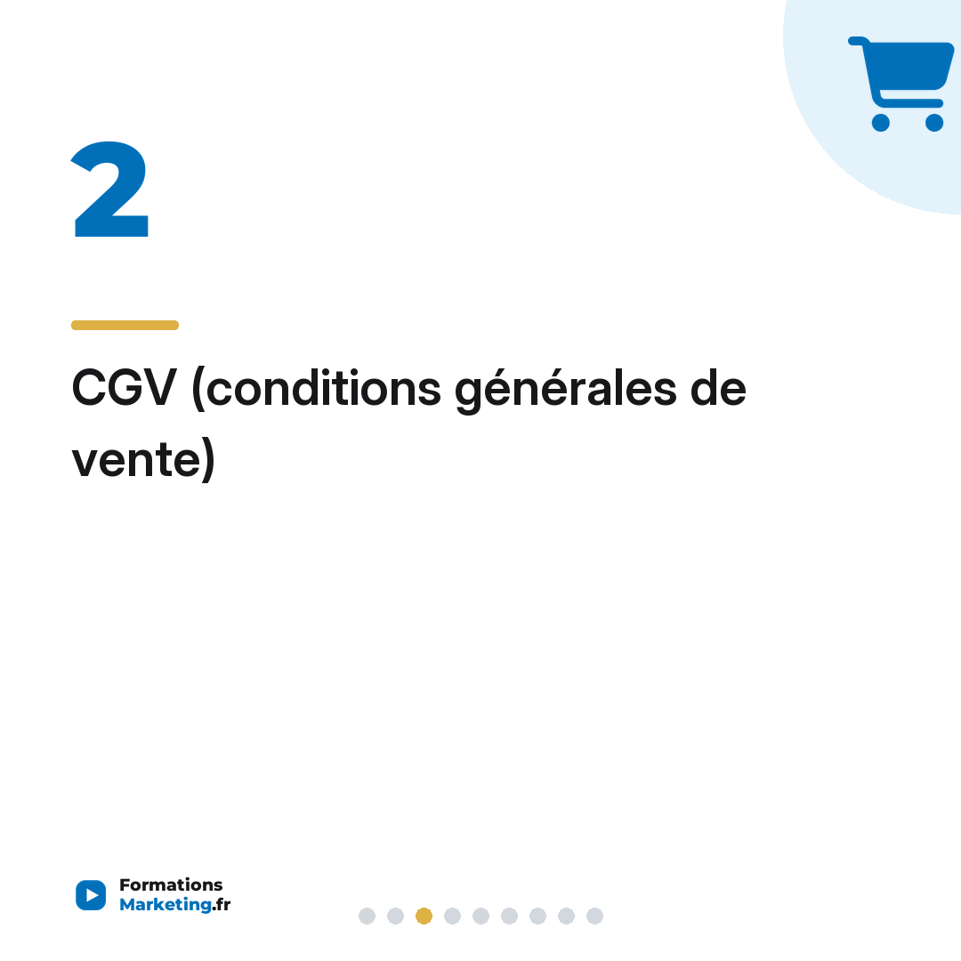 CGV (conditions générales de vente)