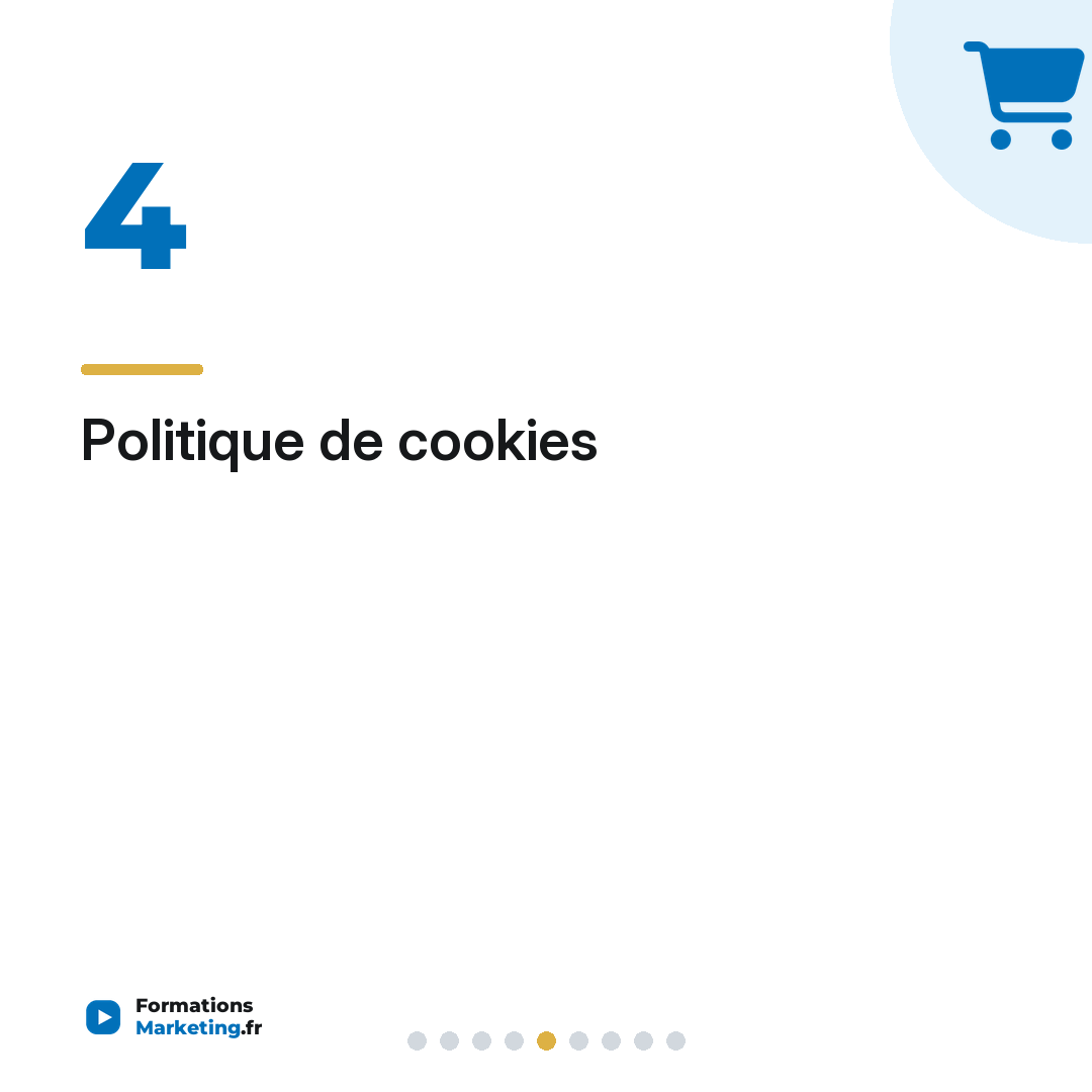 Politique de cookies