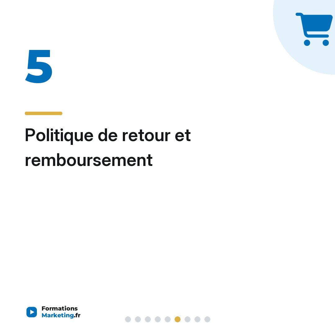 Politique de retour et remboursement