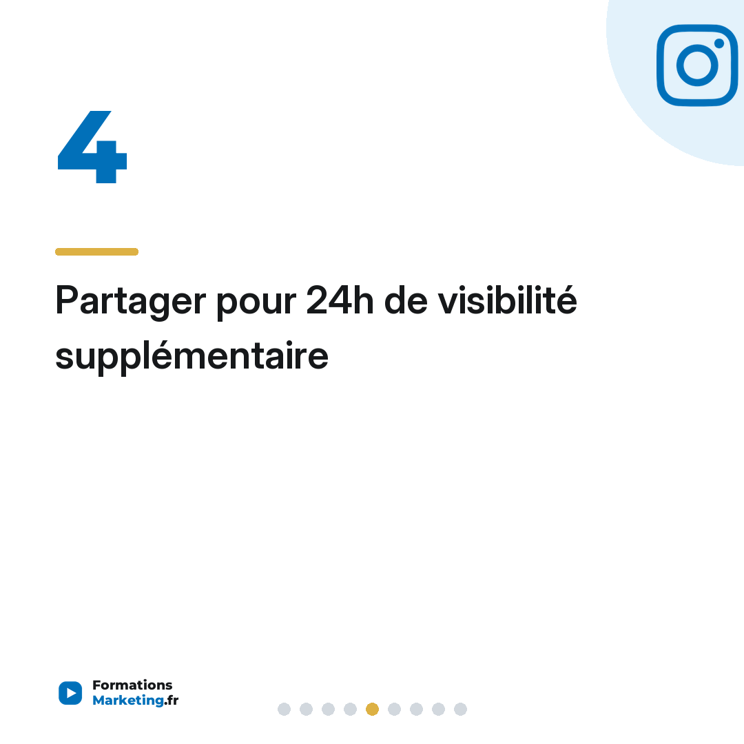 Partager pour 24h de visibilité supplémentaire