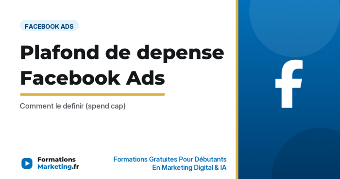 Plafond de depense Facebook Ads, comment le definir - formationsmarketing.fr