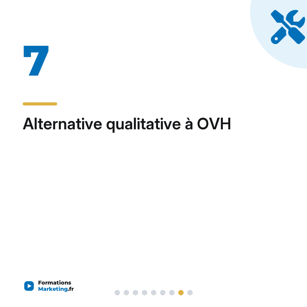 Alternative qualitative à OVH